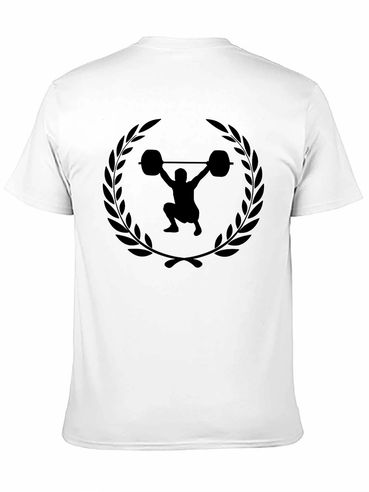Weightlifting Laurel Black T-Shirt