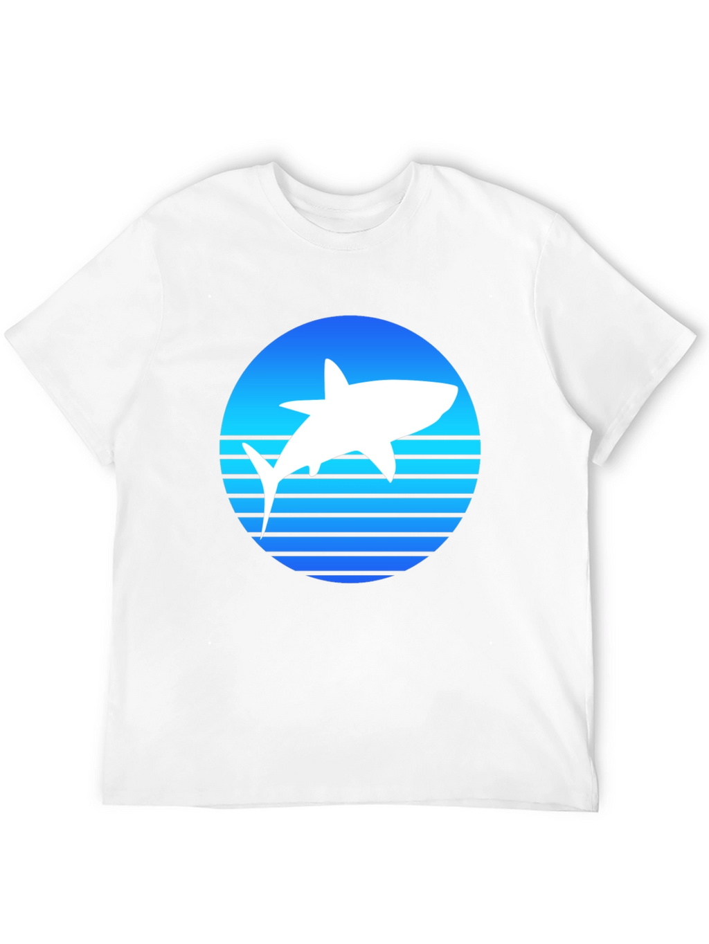 Shark Silhouette Graphic Tee