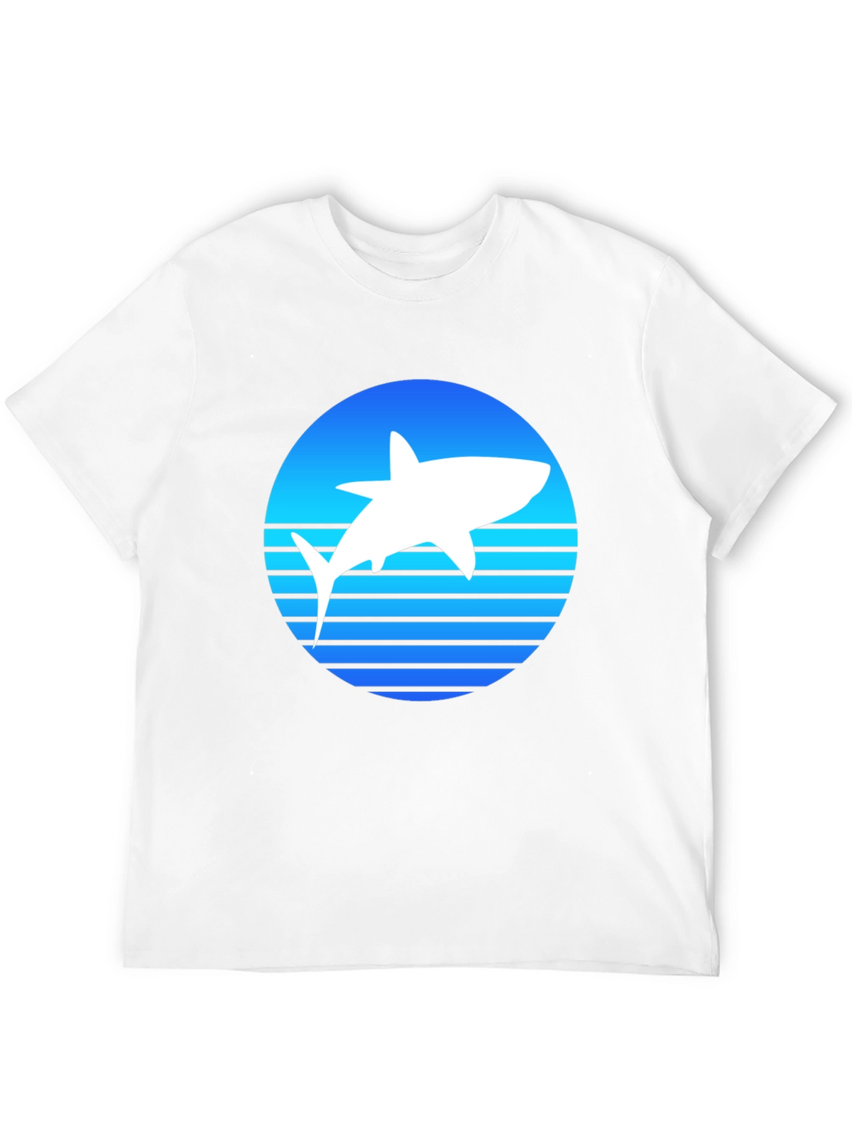 Shark Silhouette Graphic Tee
