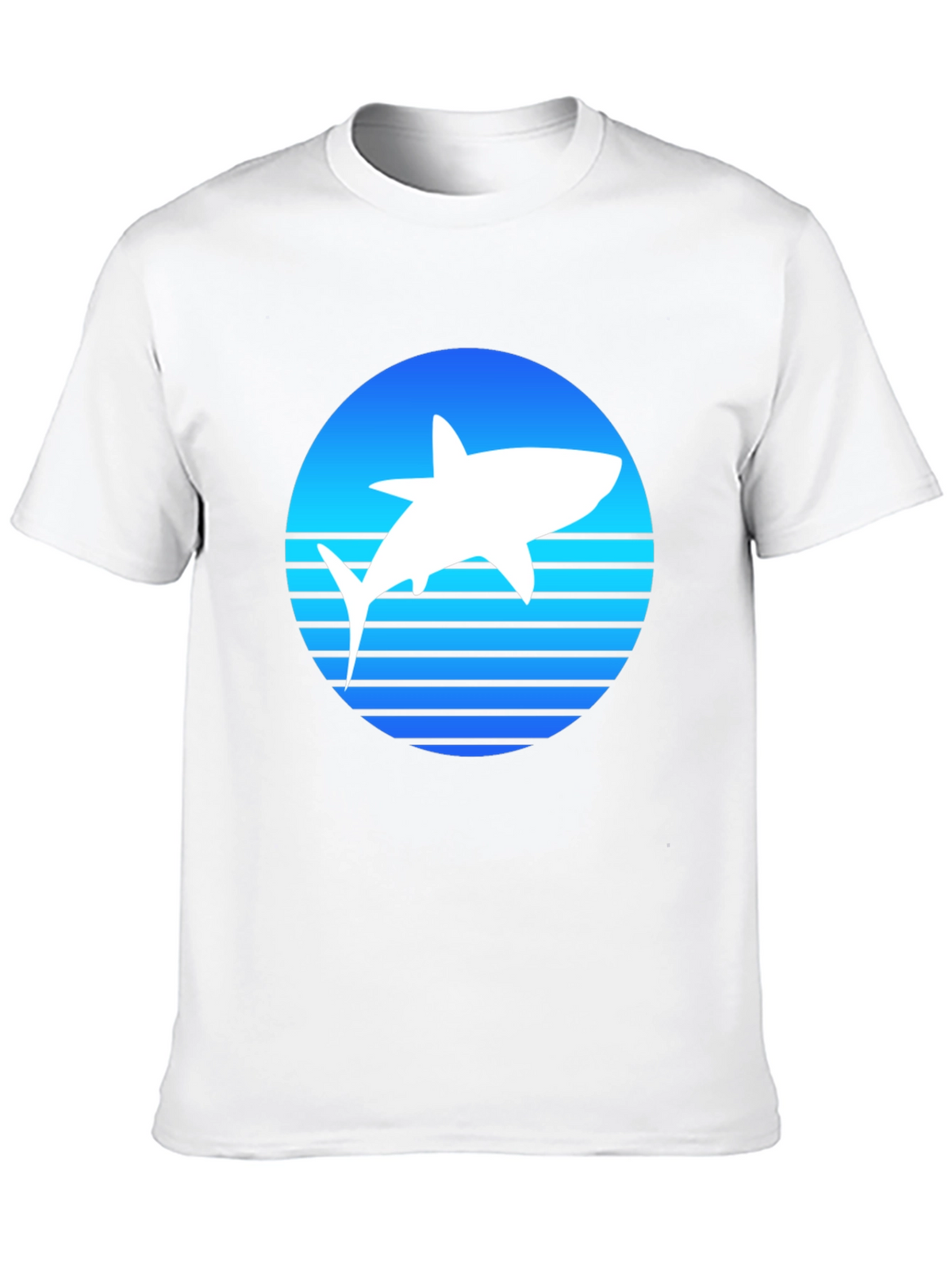 Shark Silhouette Graphic Tee