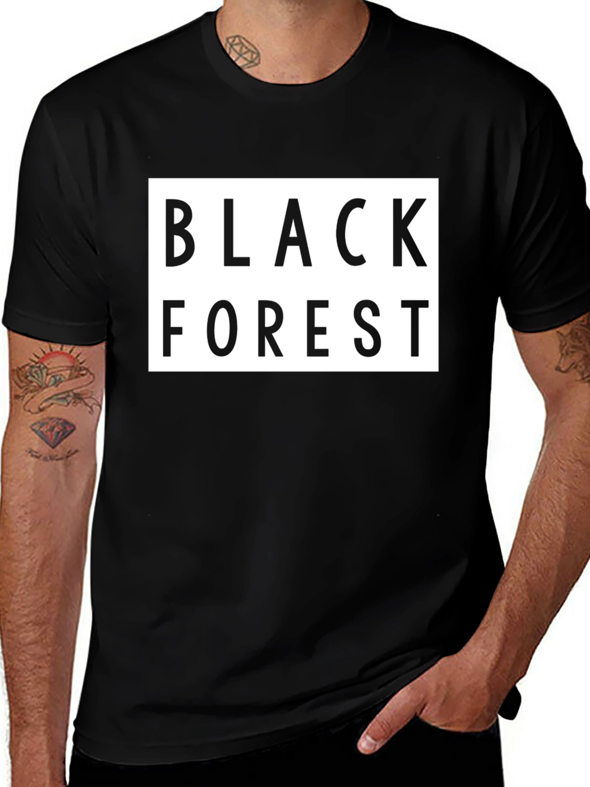 Black Forest T-Shirt - Classic Novelty Tee