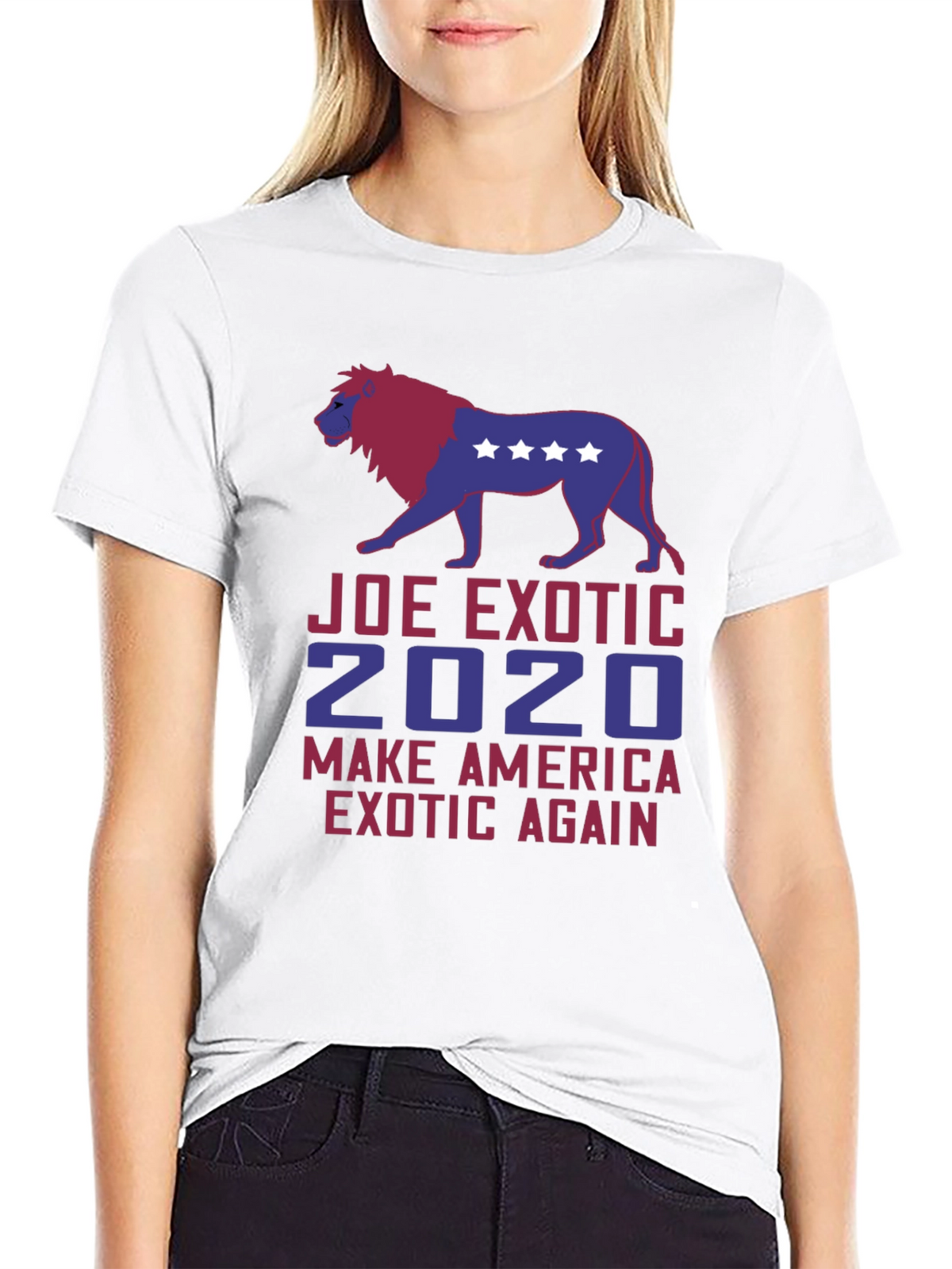 Joe Exotic 2020 Lion Graphic T-Shirt