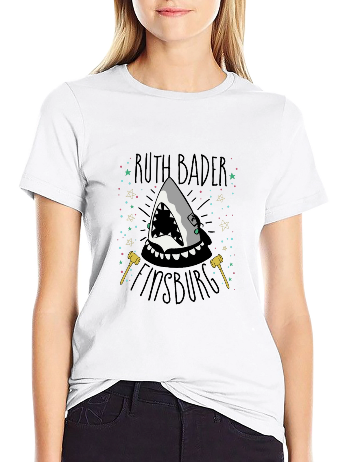 Ruth Bader Finsburg Shark T-Shirt