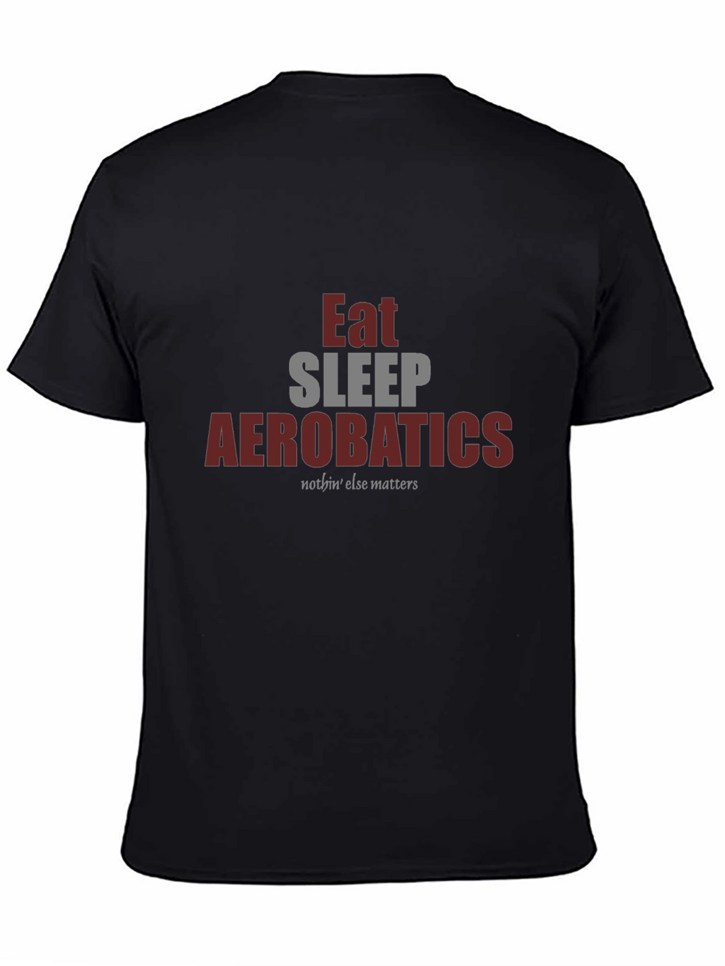 Eat Sleep Aerobatics T-Shirt - Funny Gymnast Tee