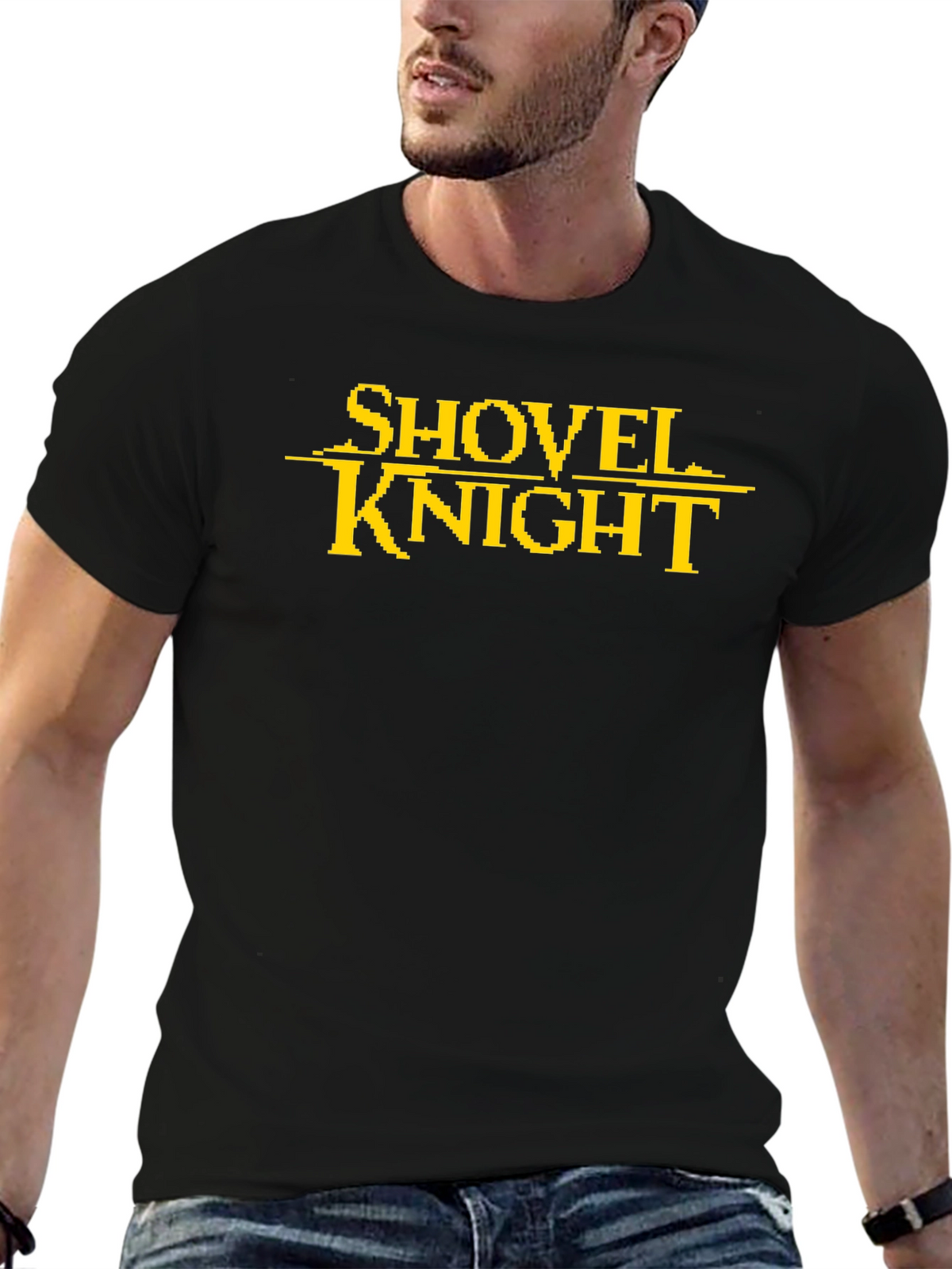 Shovel Knight Black Graphic Tee