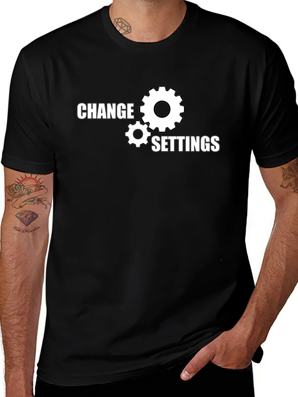 Change Settings Graphic Tee