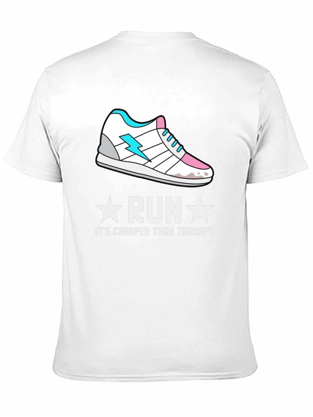 Run Cheaper Than Therapy Graphic Tee - Activewear Shirt