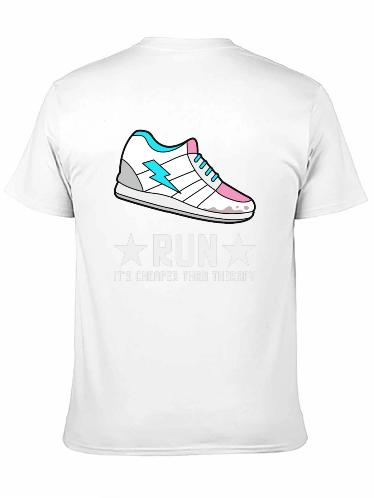 Run Cheaper Than Therapy Graphic Tee - Activewear Shirt