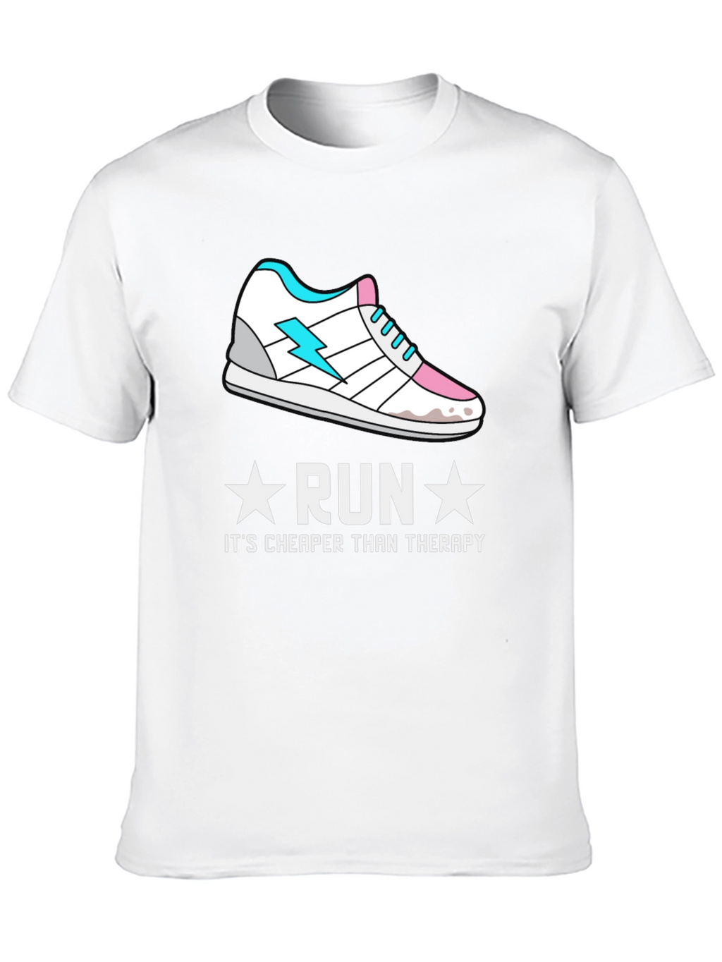 Run Cheaper Than Therapy Graphic Tee - Activewear Shirt