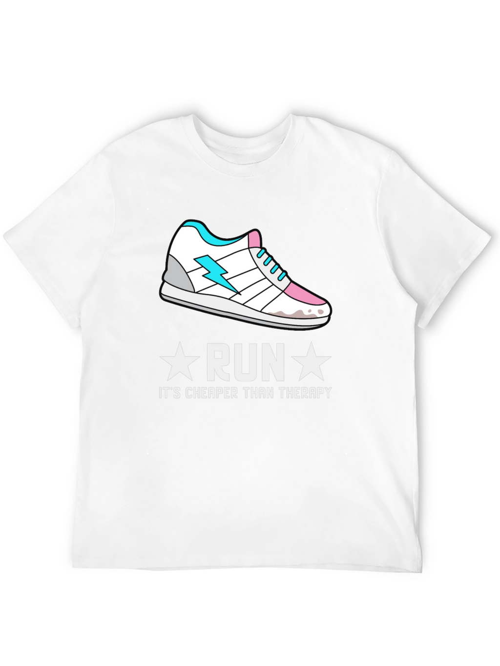 Run Cheaper Than Therapy Graphic Tee - Activewear Shirt