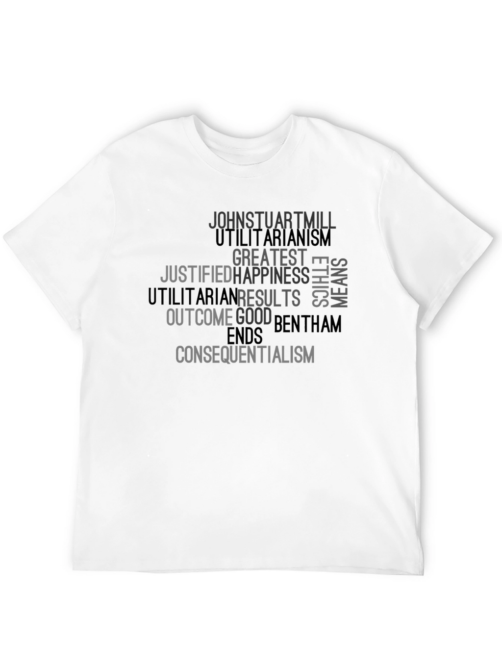 Utilitarian Philosophy T-Shirt - Ethics & Morality