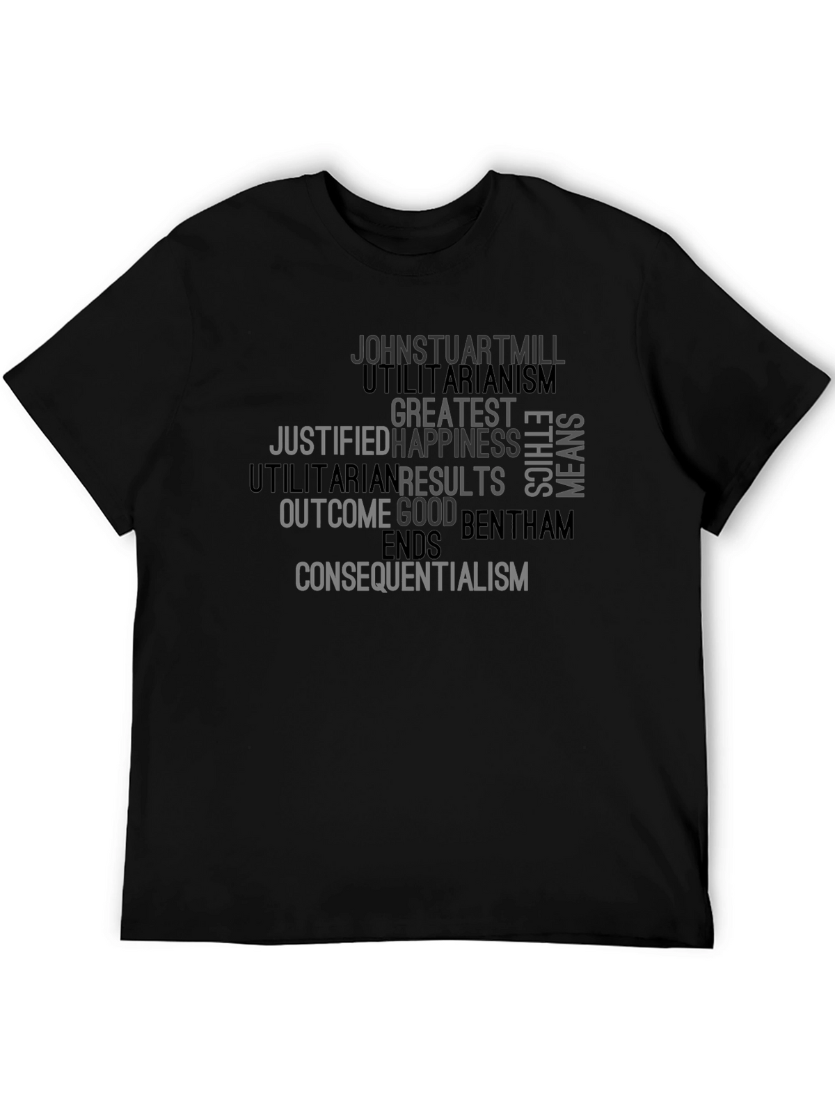 Utilitarian Philosophy T-Shirt - Ethics & Morality