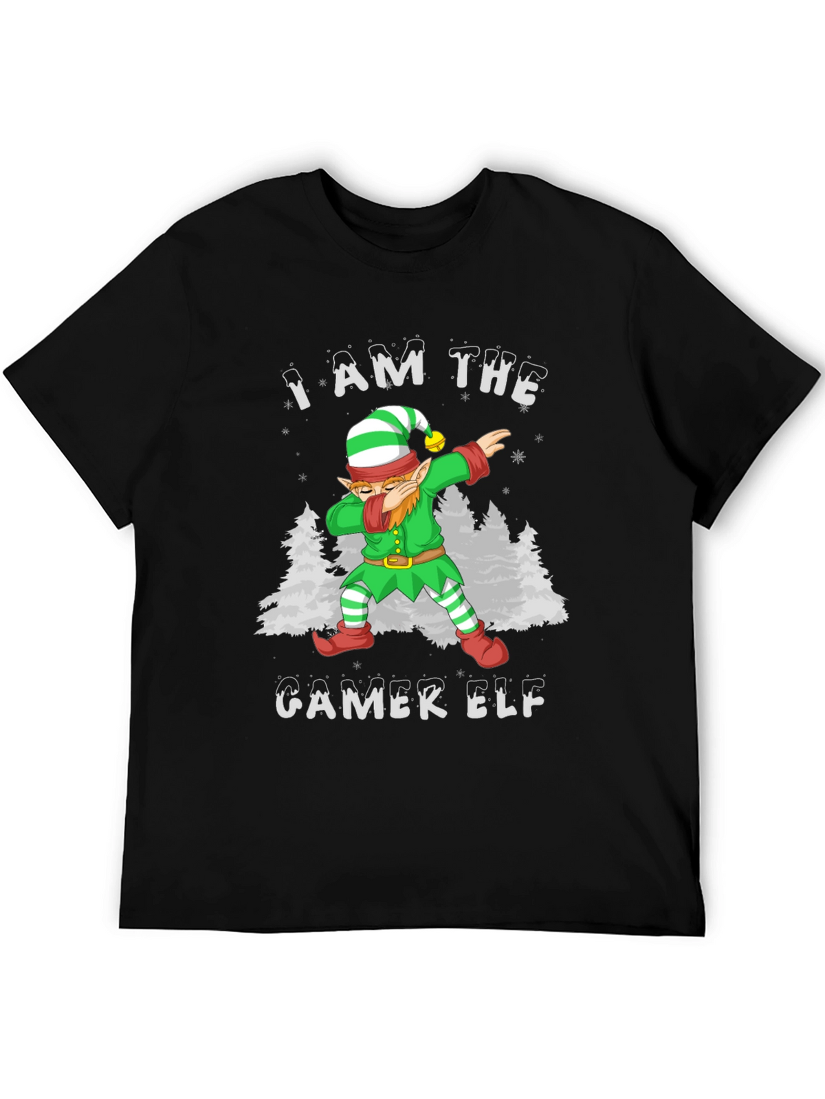 I Am The Gamer Elf Holiday T-Shirt