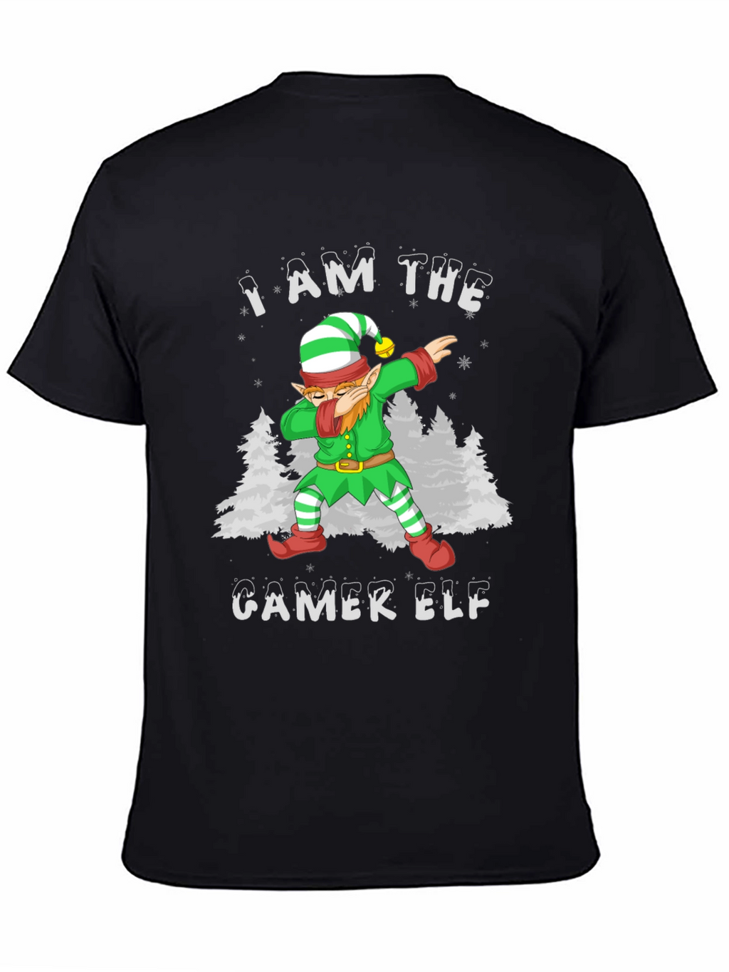 I Am The Gamer Elf Holiday T-Shirt