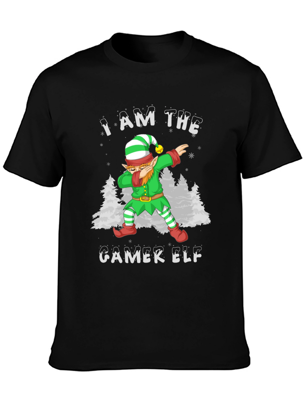 I Am The Gamer Elf Holiday T-Shirt
