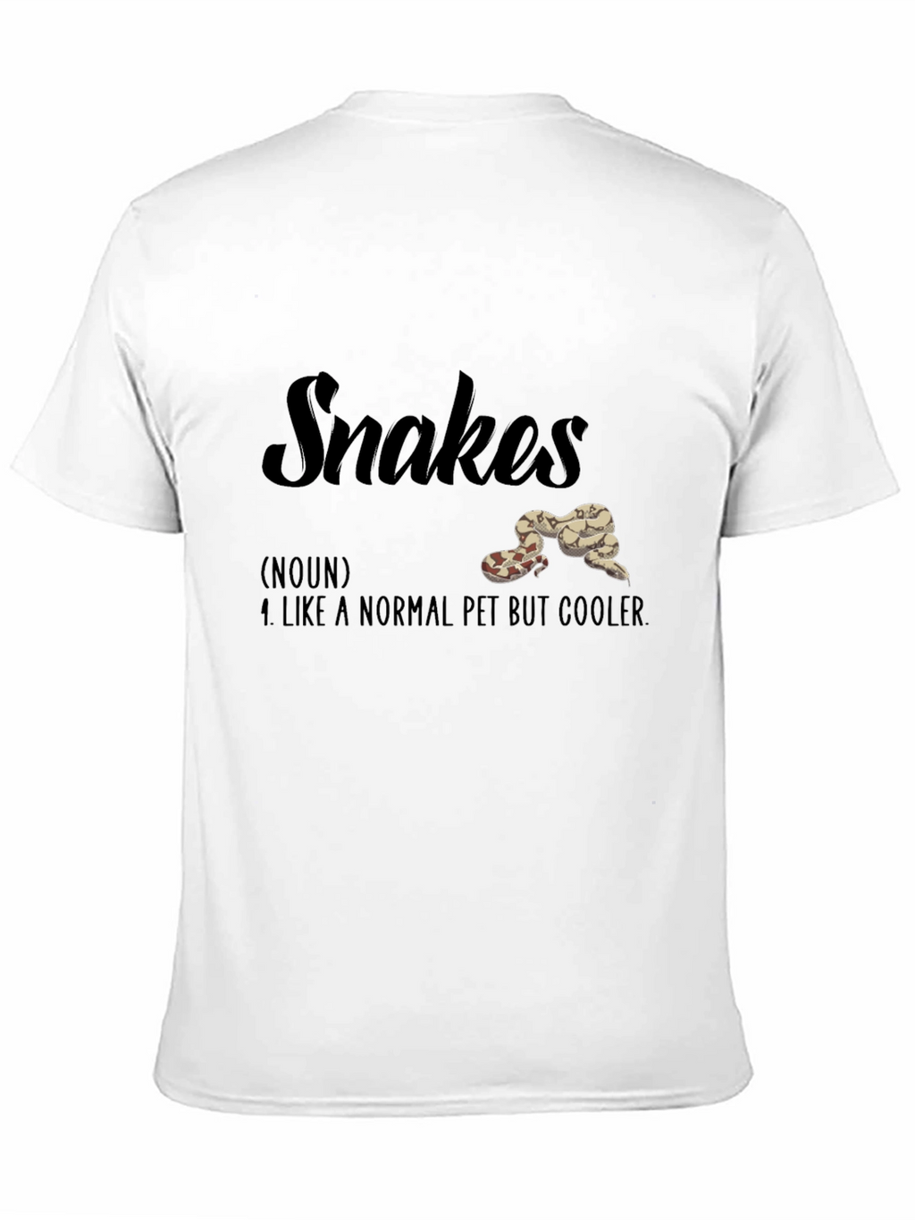 Snakes Definition T-Shirt - Cool Pet Tee