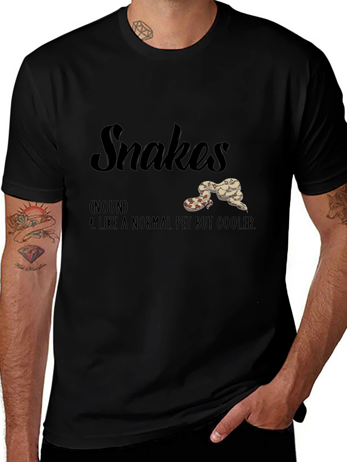 Snakes Definition T-Shirt - Cool Pet Tee