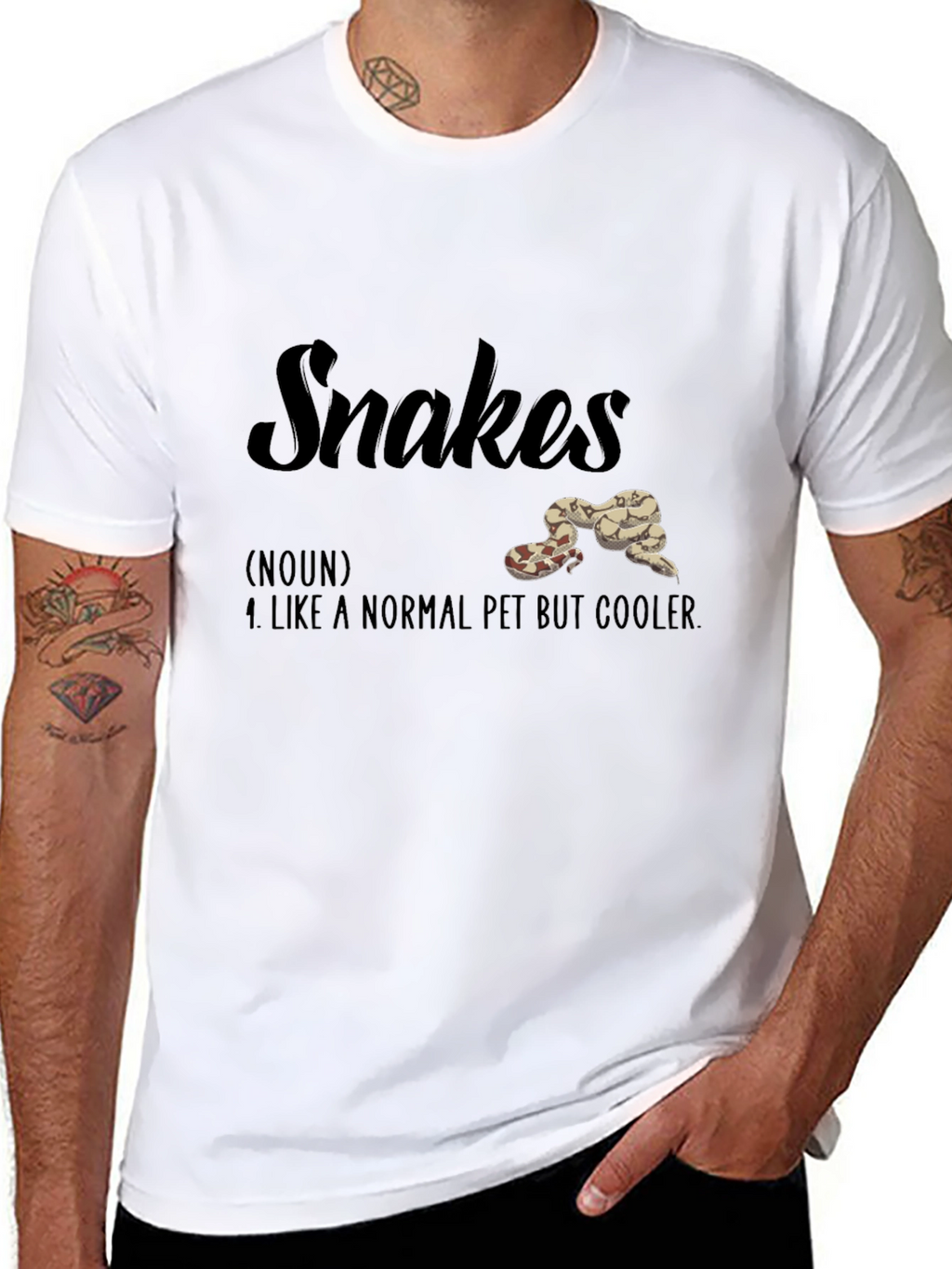 Snakes Definition T-Shirt - Cool Pet Tee