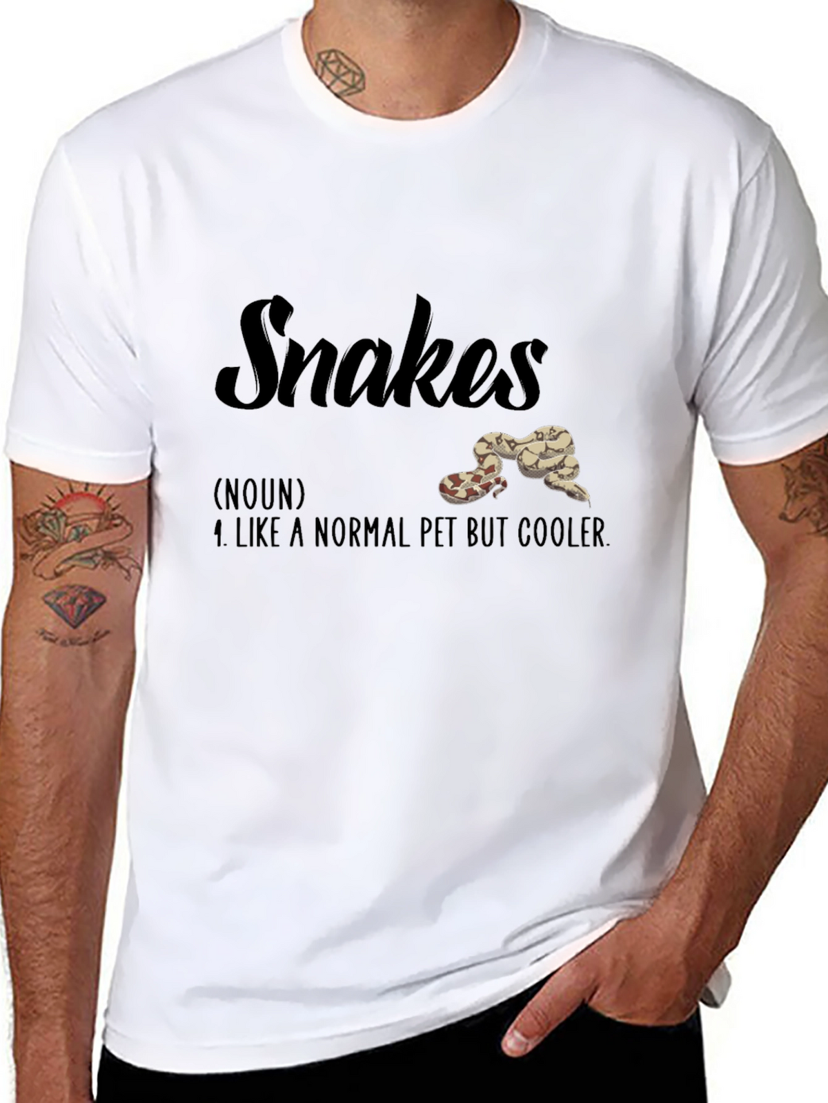 Snakes Definition T-Shirt - Cool Pet Tee