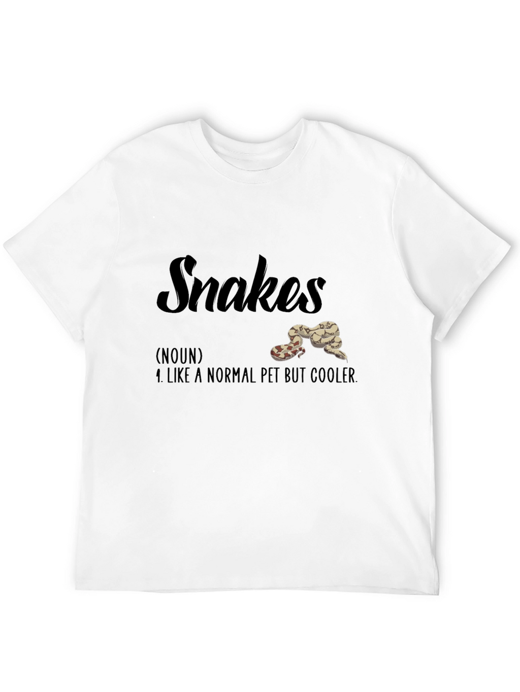 Snakes Definition T-Shirt - Cool Pet Tee