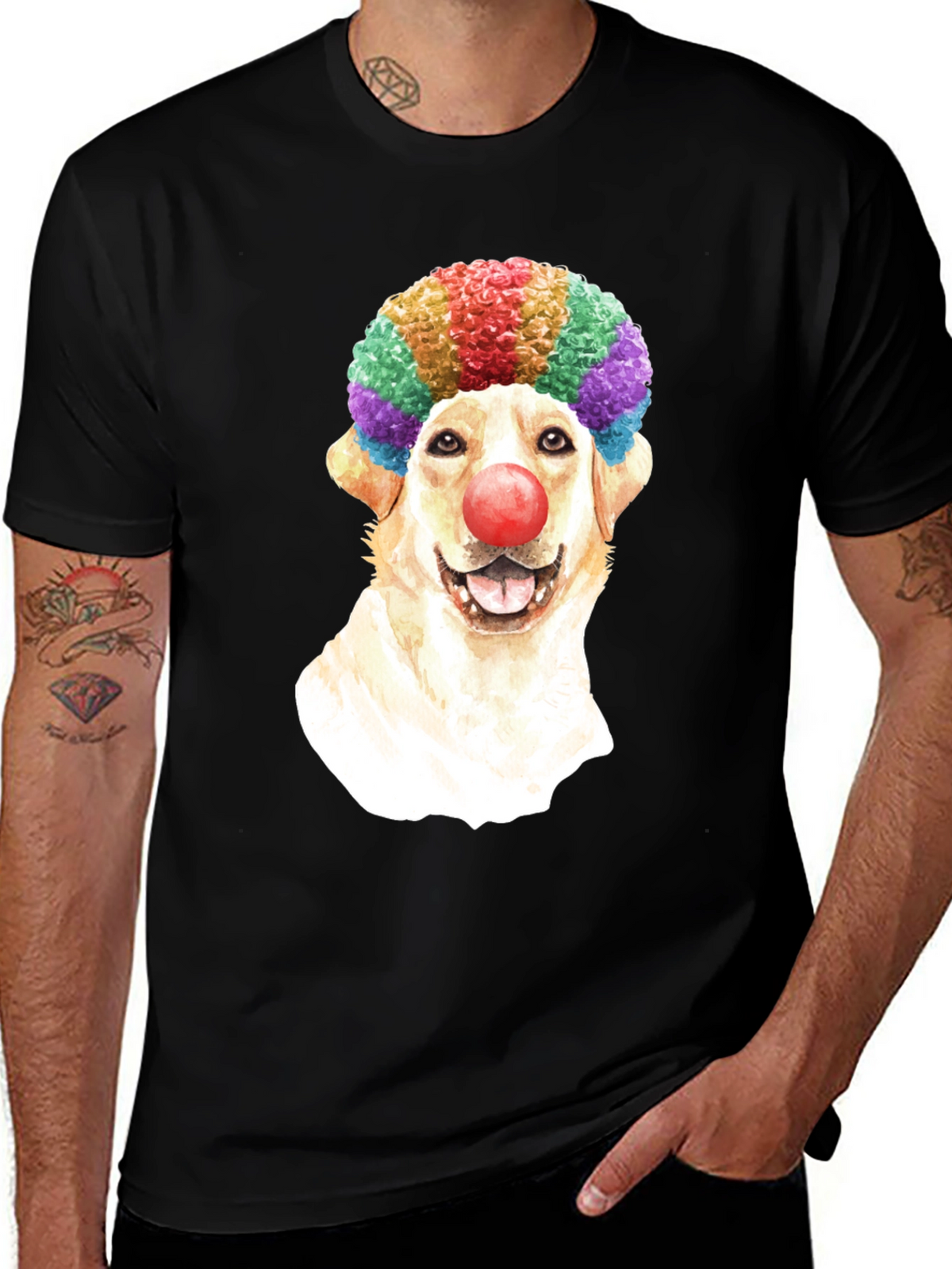 Clown Dog T-Shirt
