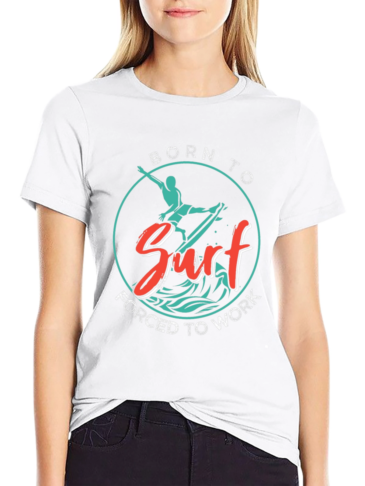 Born to Surf Graphic T-Shirt