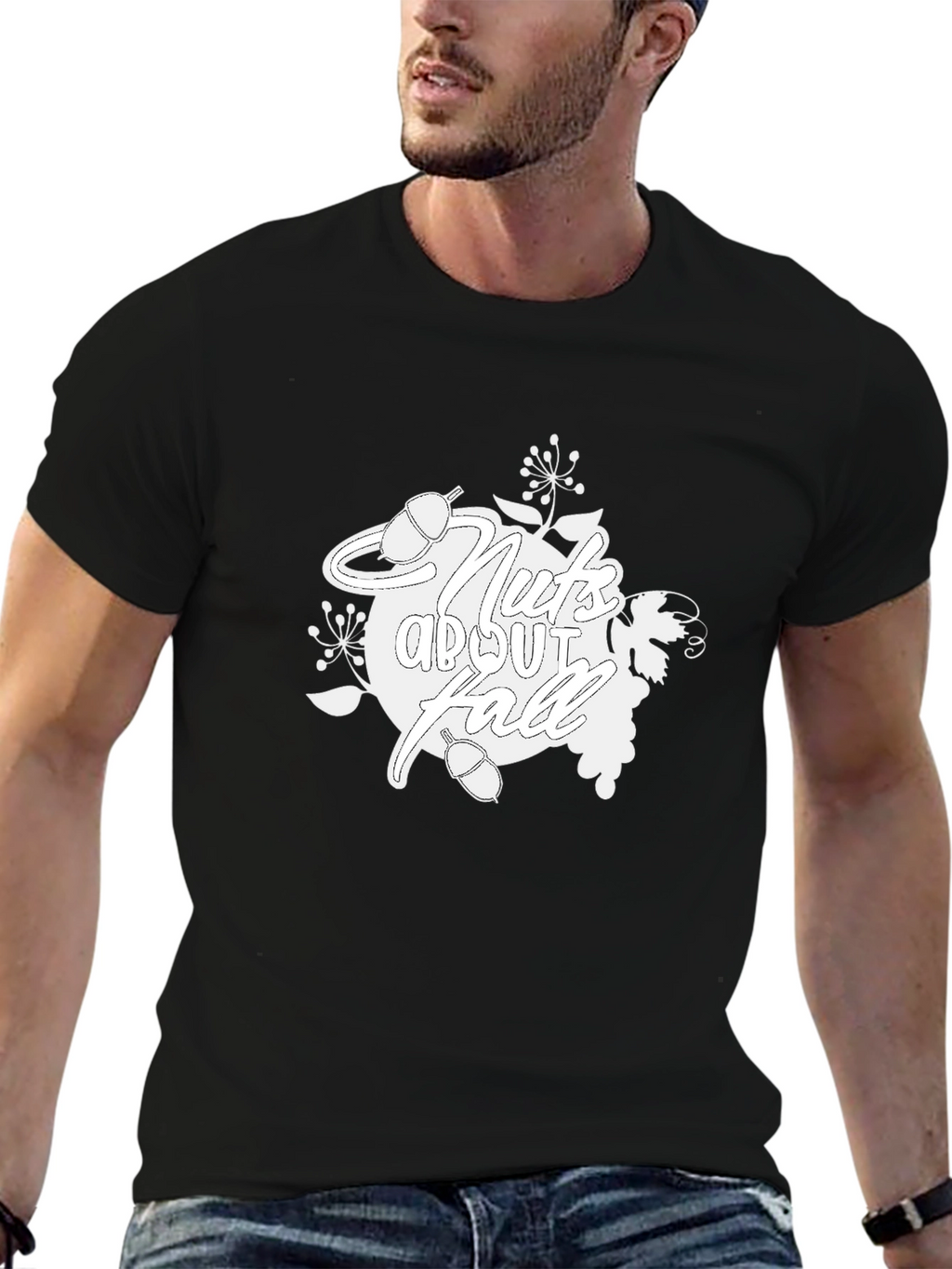 Nuts About Fall T-Shirt: Autumn Theme Tee