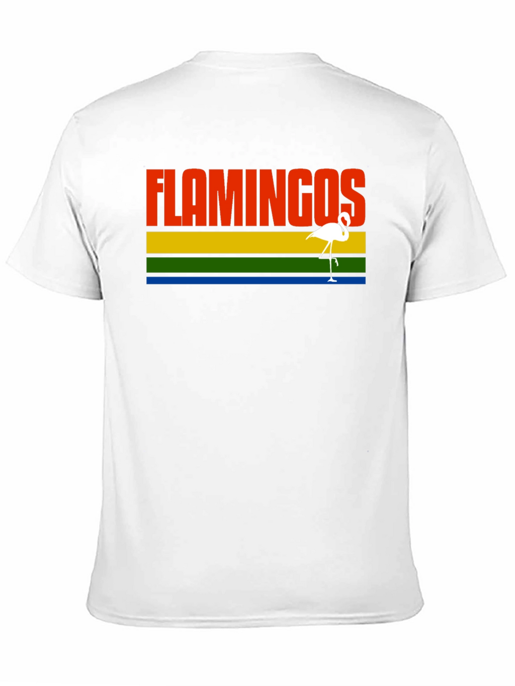 Flamingos Graphic Tee - Retro Style