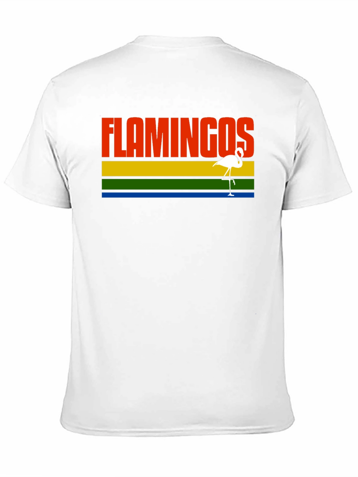 Flamingos Graphic Tee - Retro Style