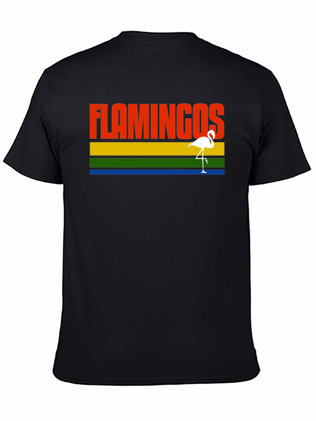 Flamingos Graphic Tee - Retro Style
