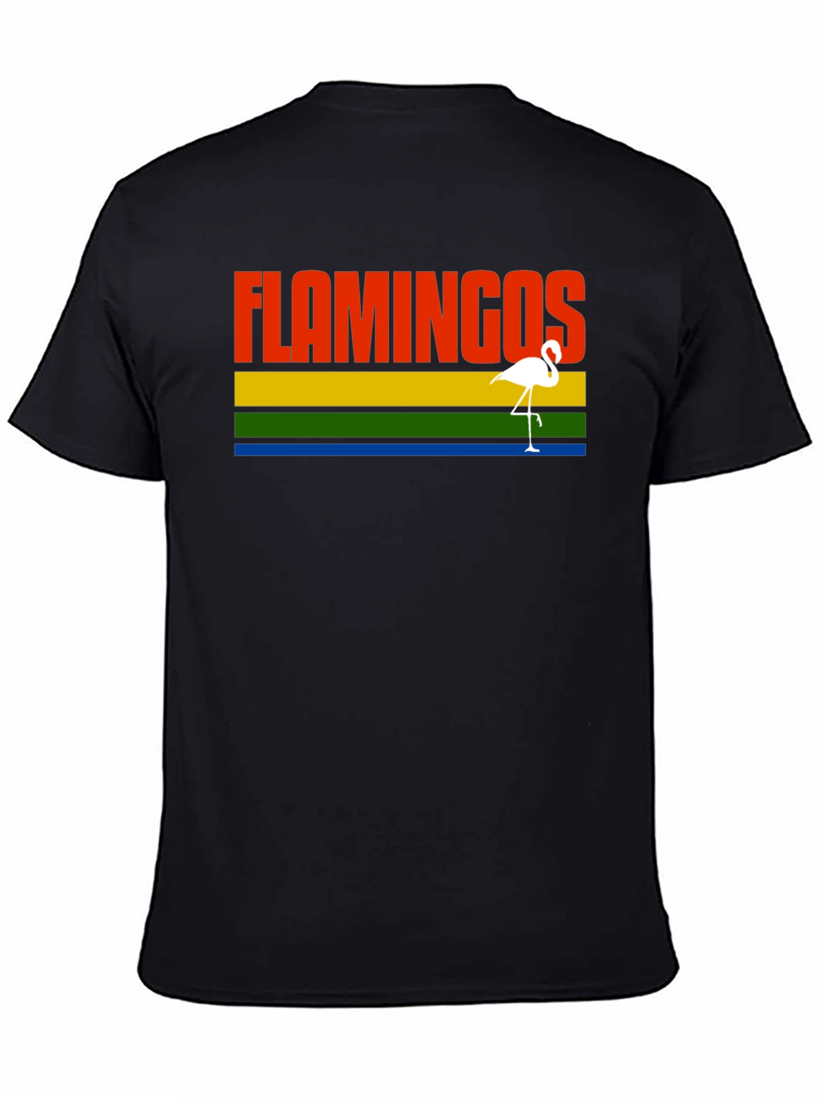 Flamingos Graphic Tee - Retro Style