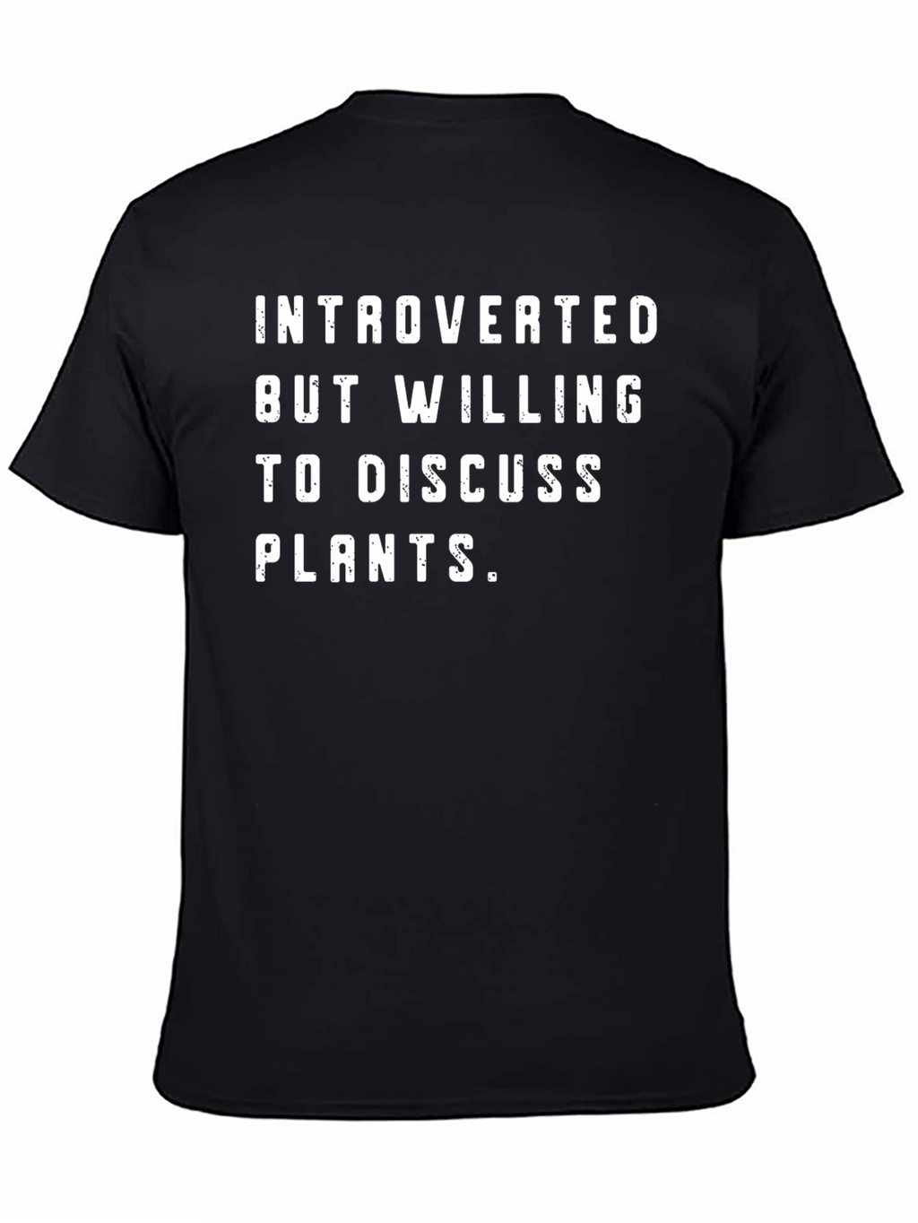 Introverted Plants Graphic T-Shirt