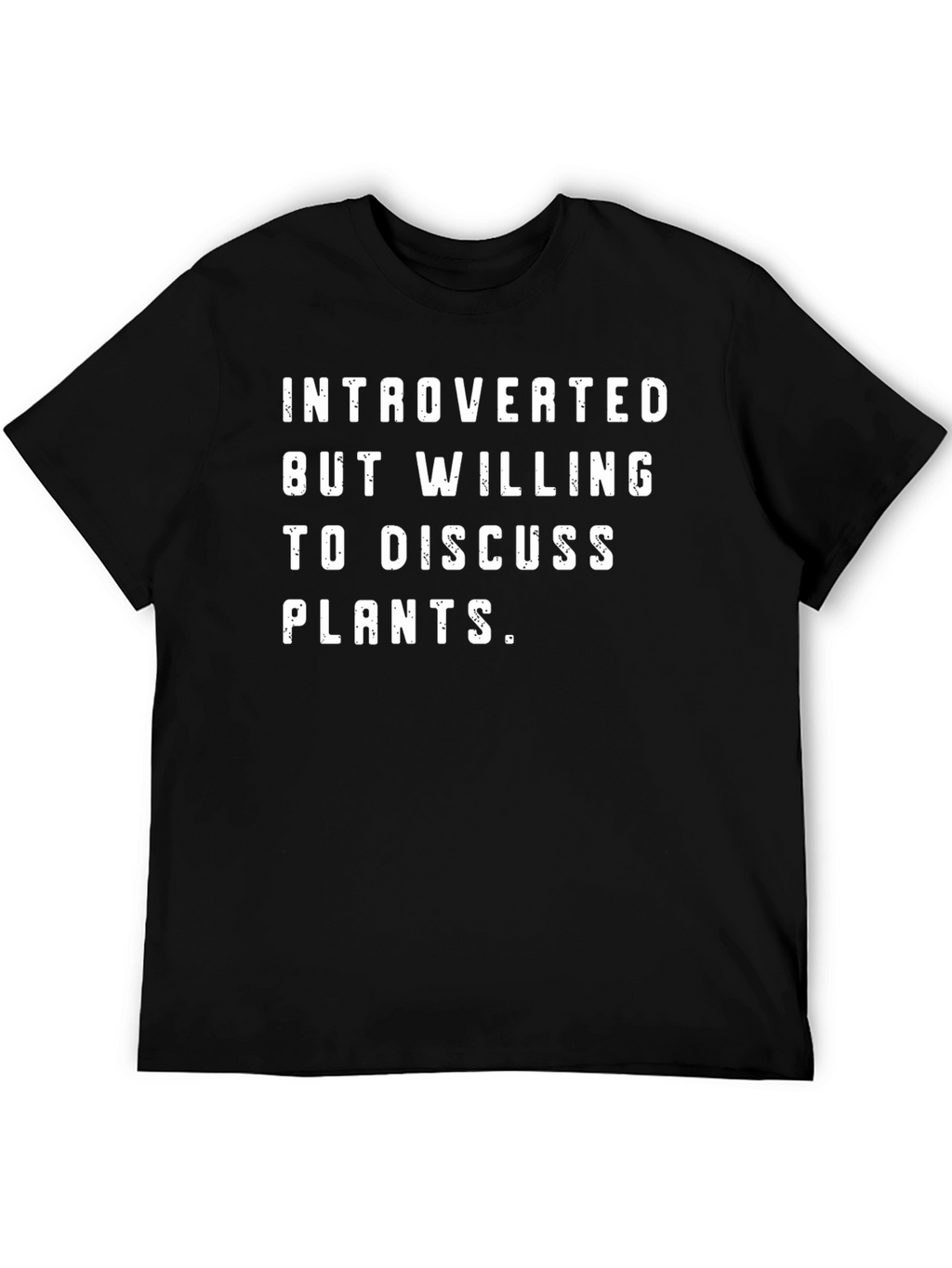 Introverted Plants Graphic T-Shirt
