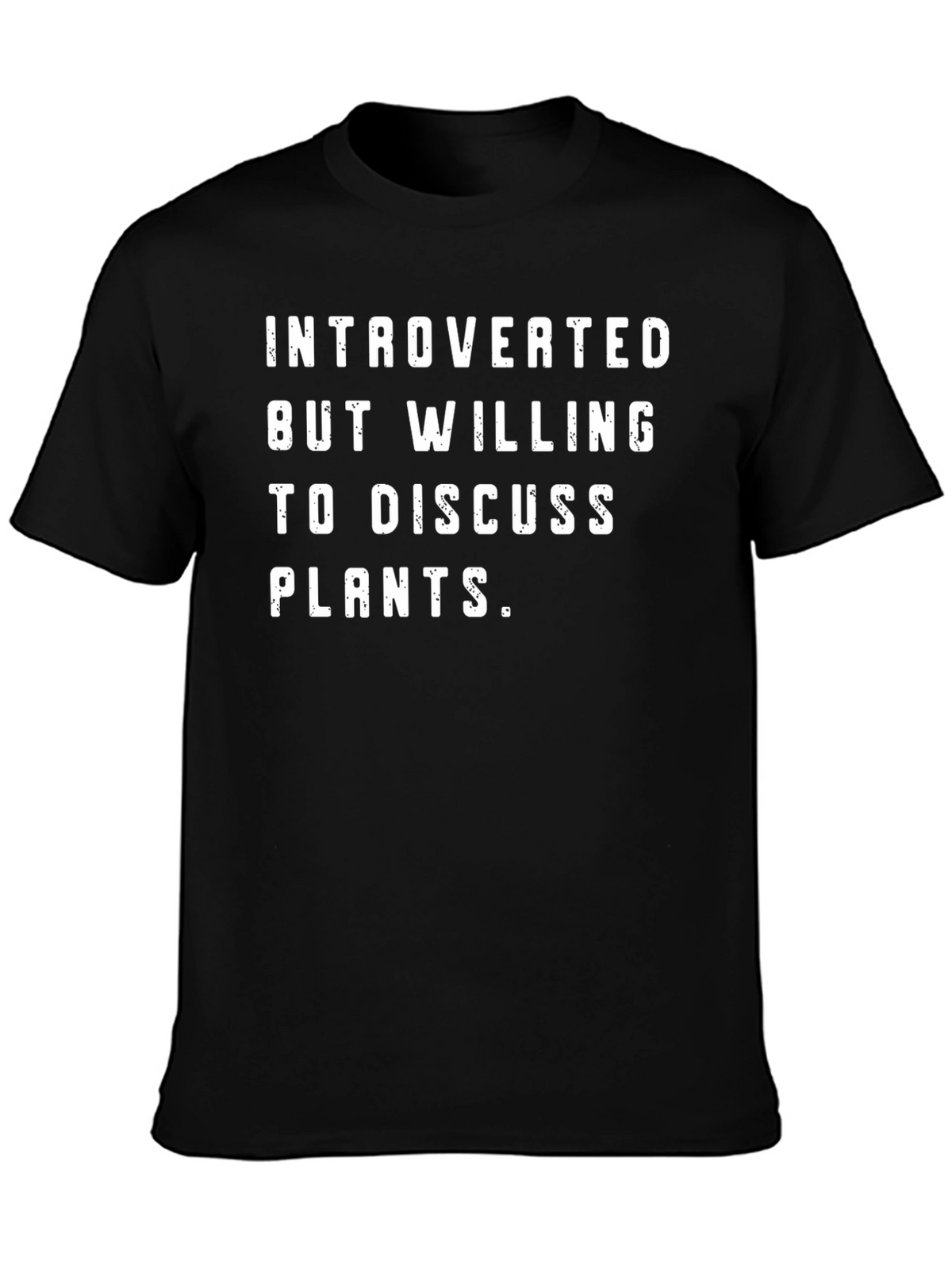Introverted Plants Graphic T-Shirt