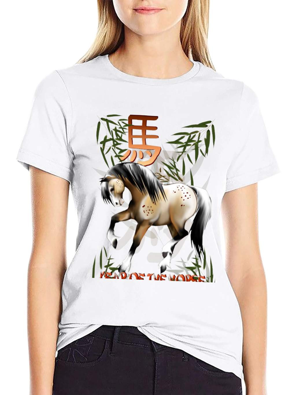Year of the Horse Graphic Tee - Black
