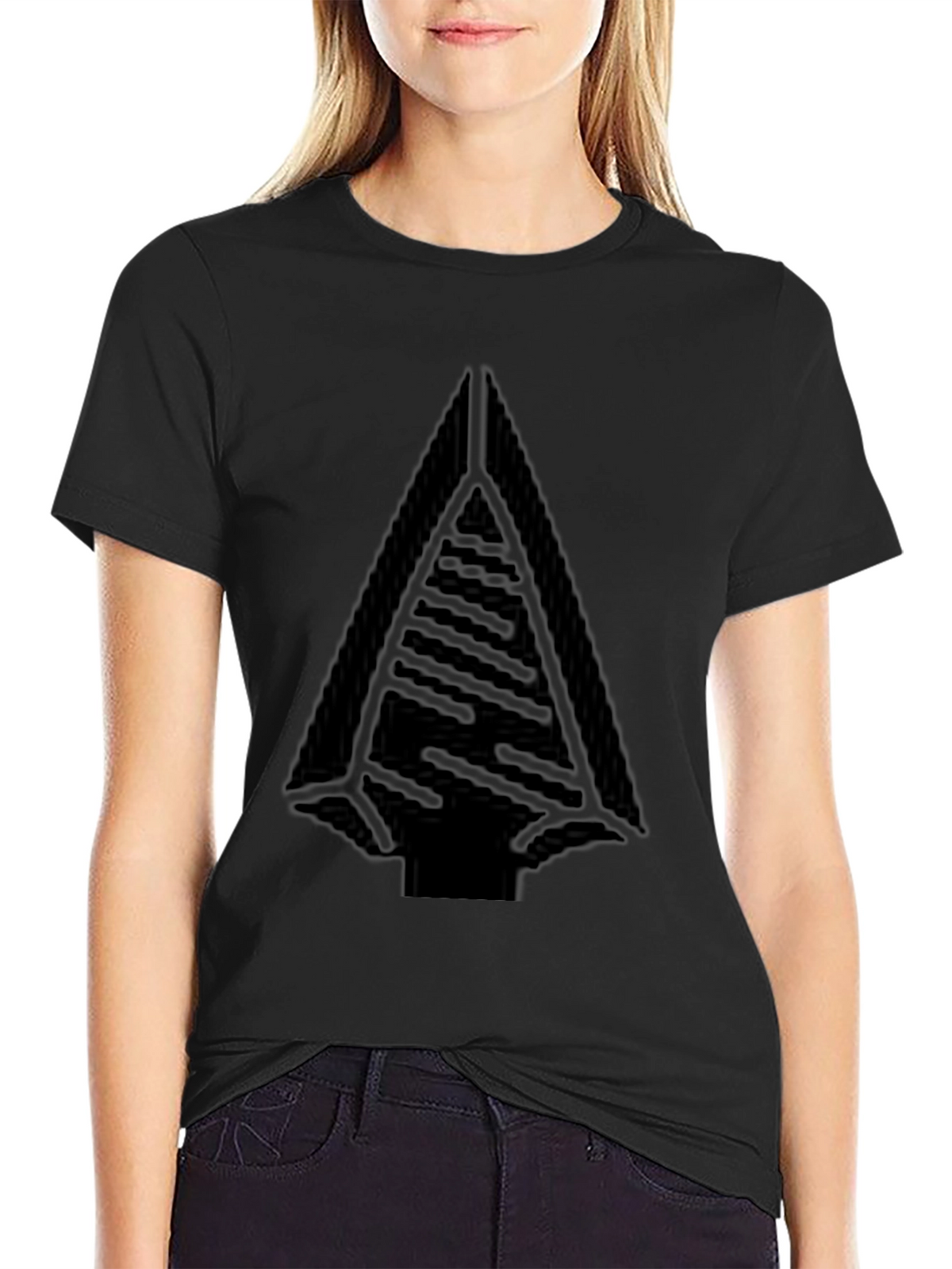 Arrowhead Graphic Black T-Shirt