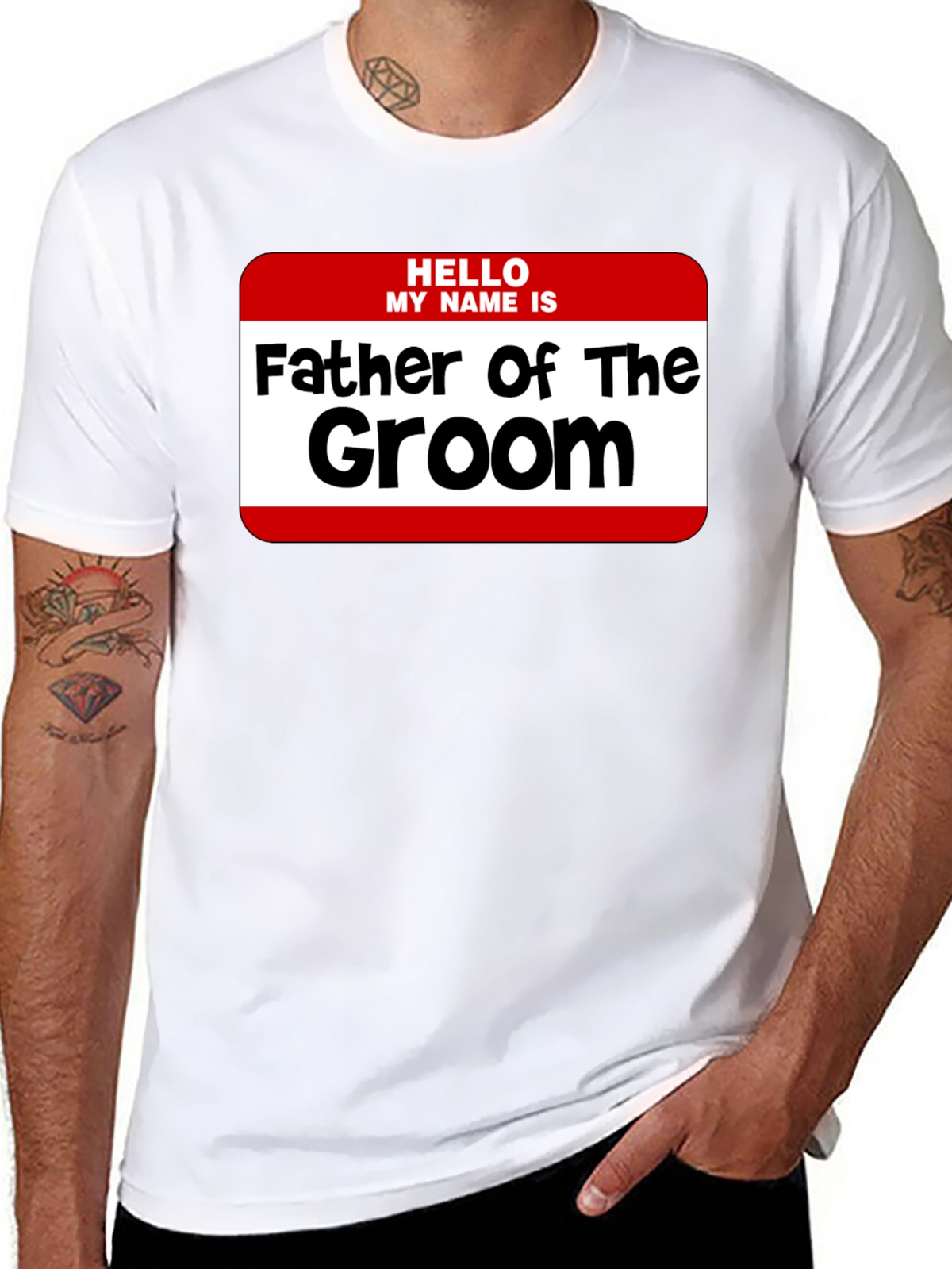 Father of the Groom T-Shirt - Wedding Party Tee