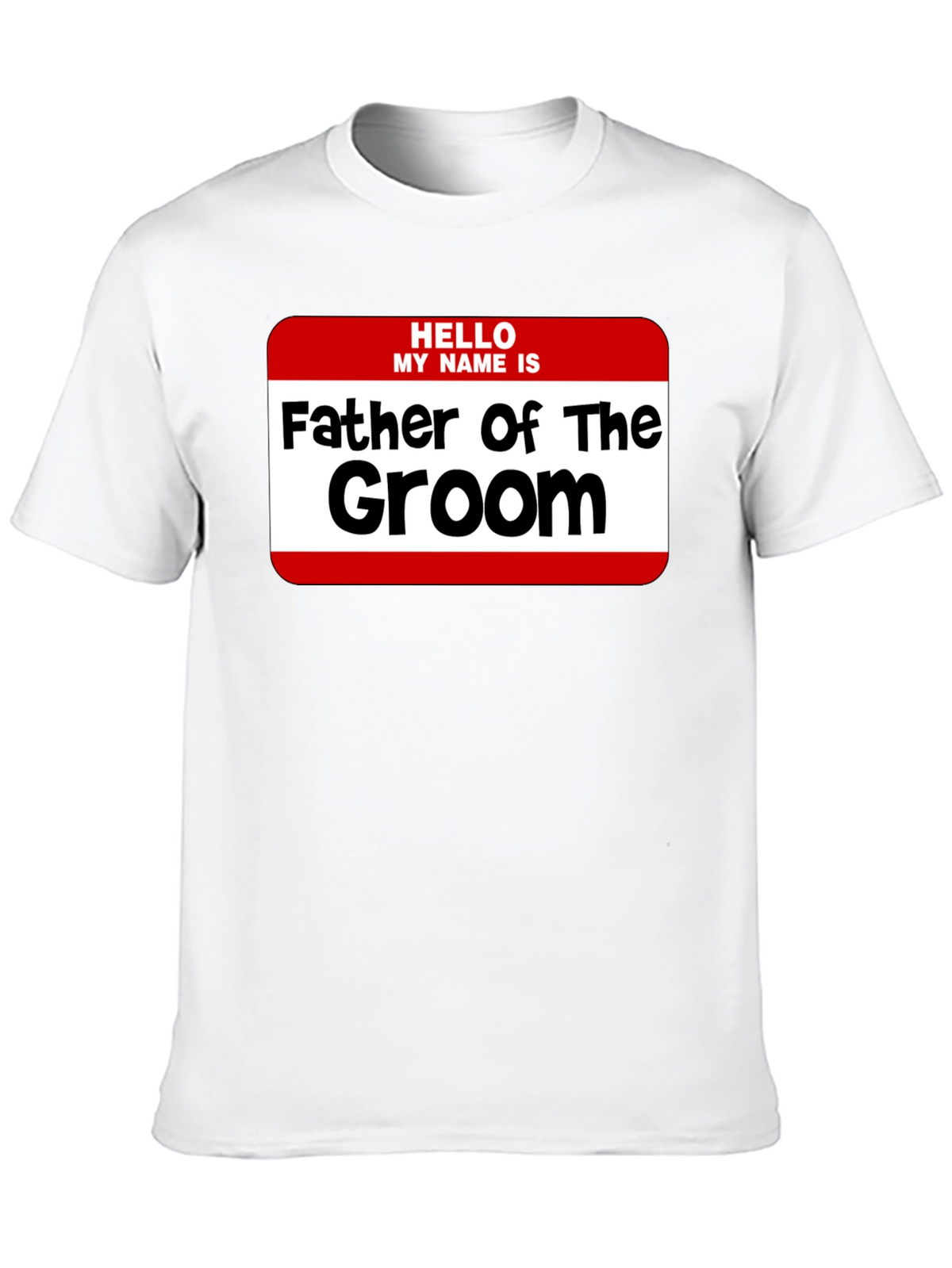Father of the Groom T-Shirt - Wedding Party Tee
