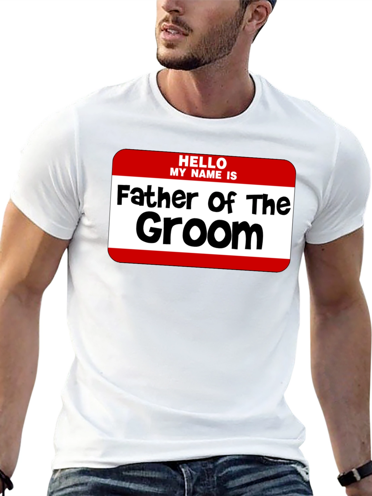 Father of the Groom T-Shirt - Wedding Party Tee
