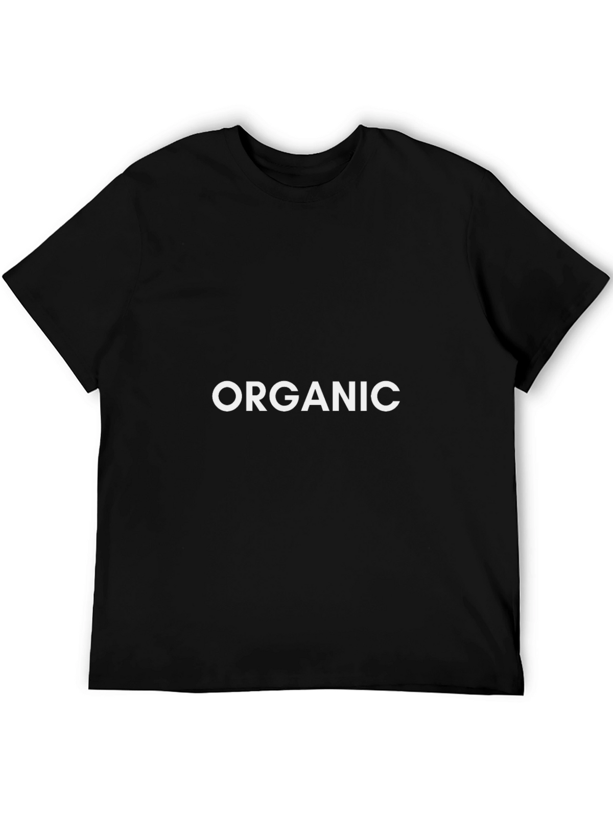 Organic Graphic Tee - Black Cotton Blend