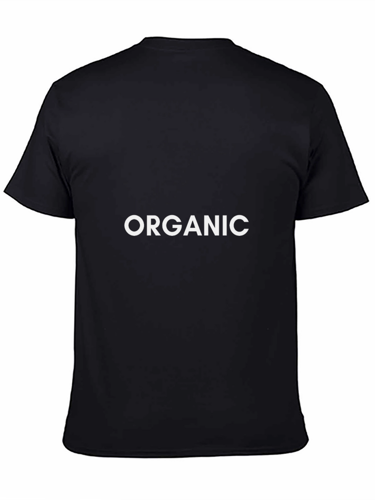 Organic Graphic Tee - Black Cotton Blend