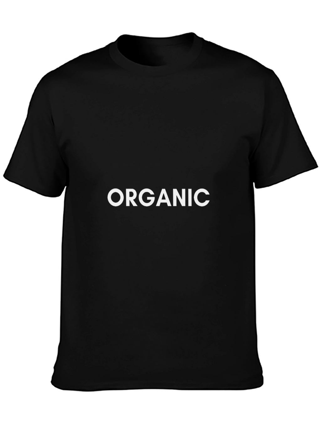 Organic Graphic Tee - Black Cotton Blend