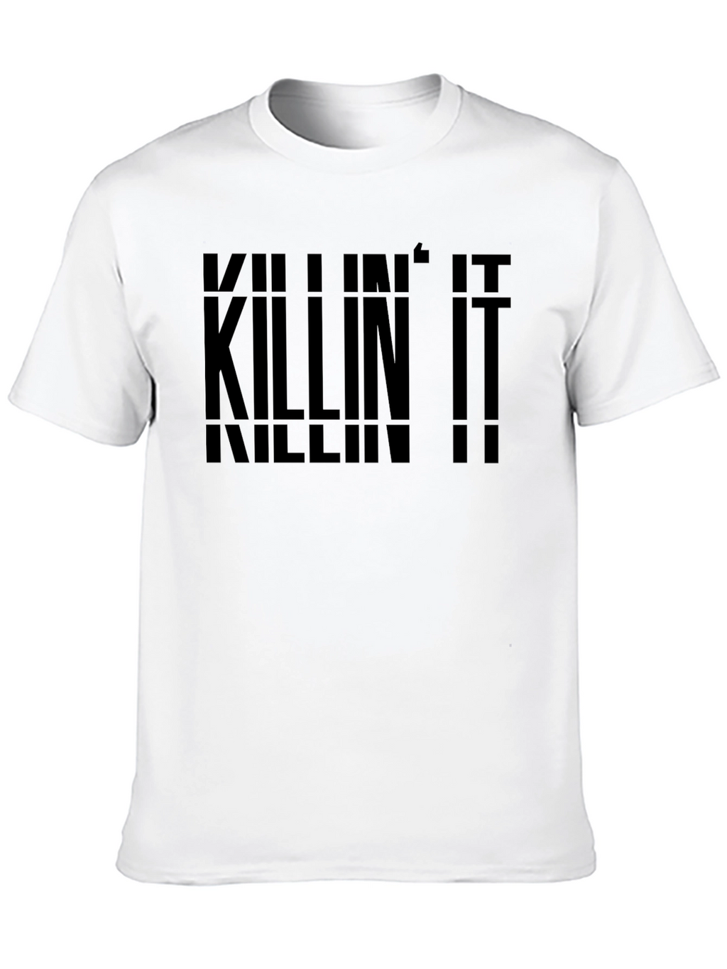 Killin It Black Graphic Tee