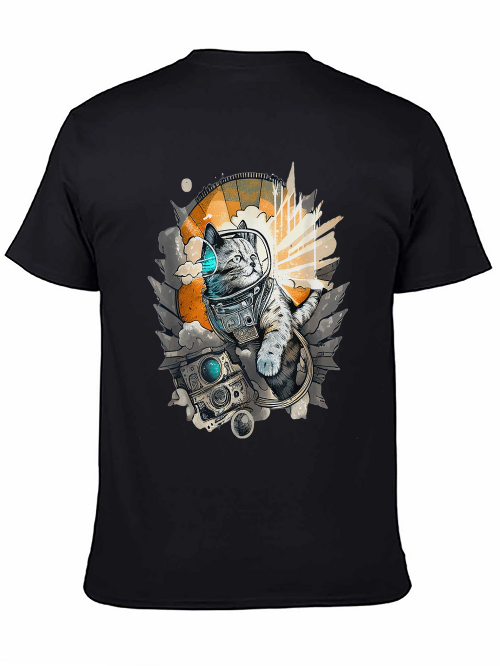 Cosmic Cat T-Shirt - Space Adventure!