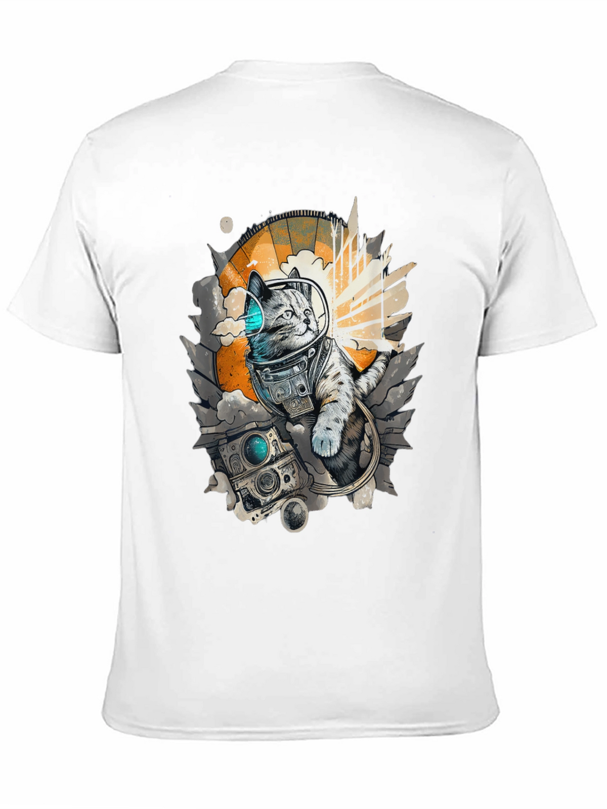 Cosmic Cat T-Shirt - Space Adventure!