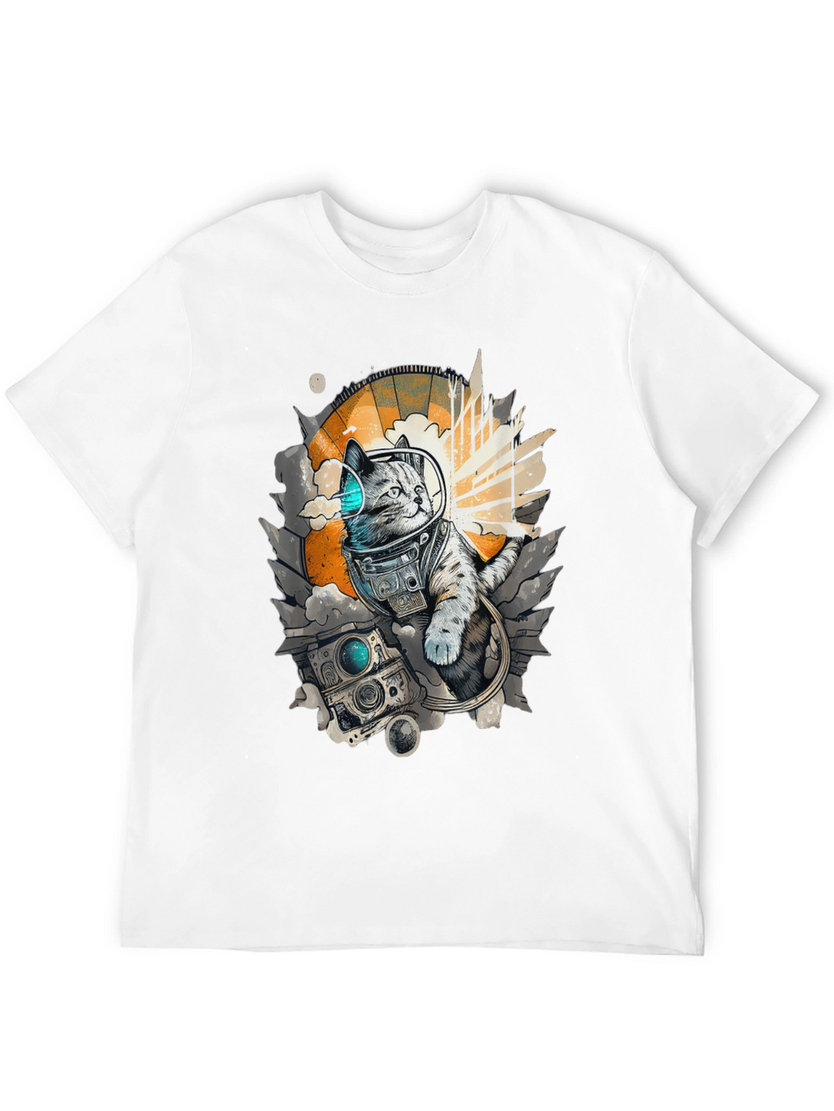 Cosmic Cat T-Shirt - Space Adventure!