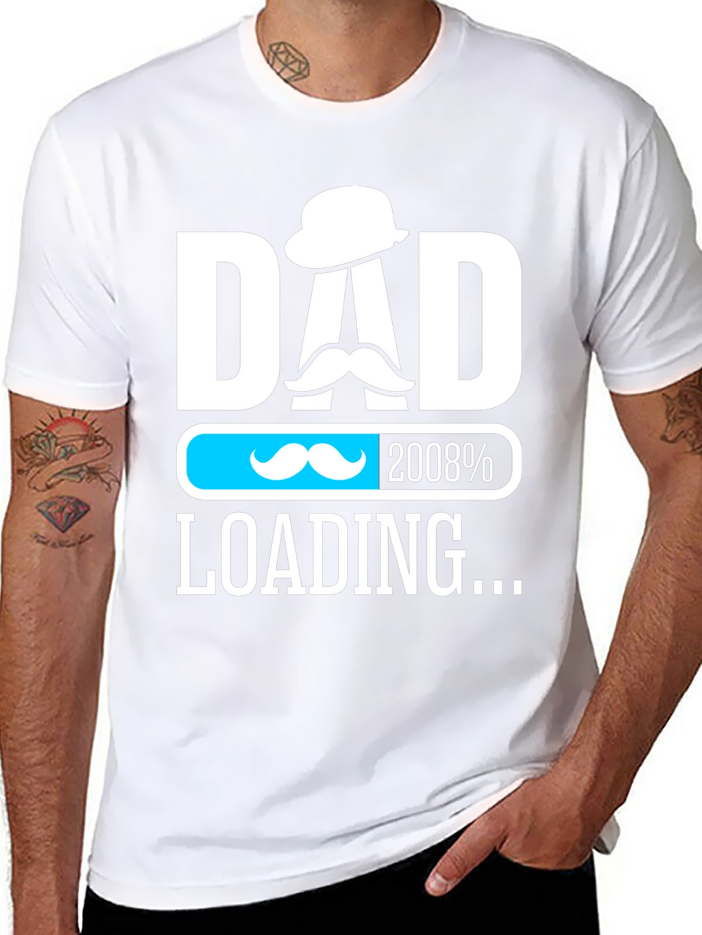 Dad Loading T-Shirt - New Father Gift
