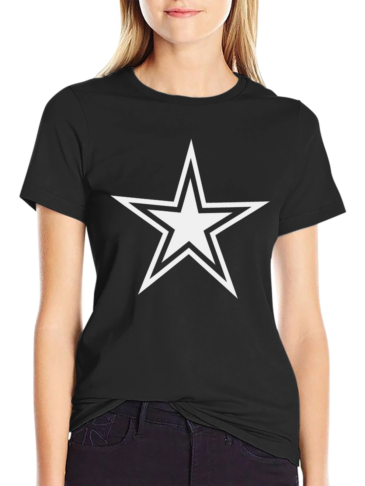 Dallas Cowboys Star T-Shirt - Black