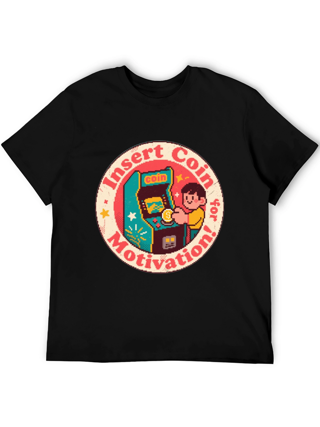 Insert Coin Motivation T-Shirt