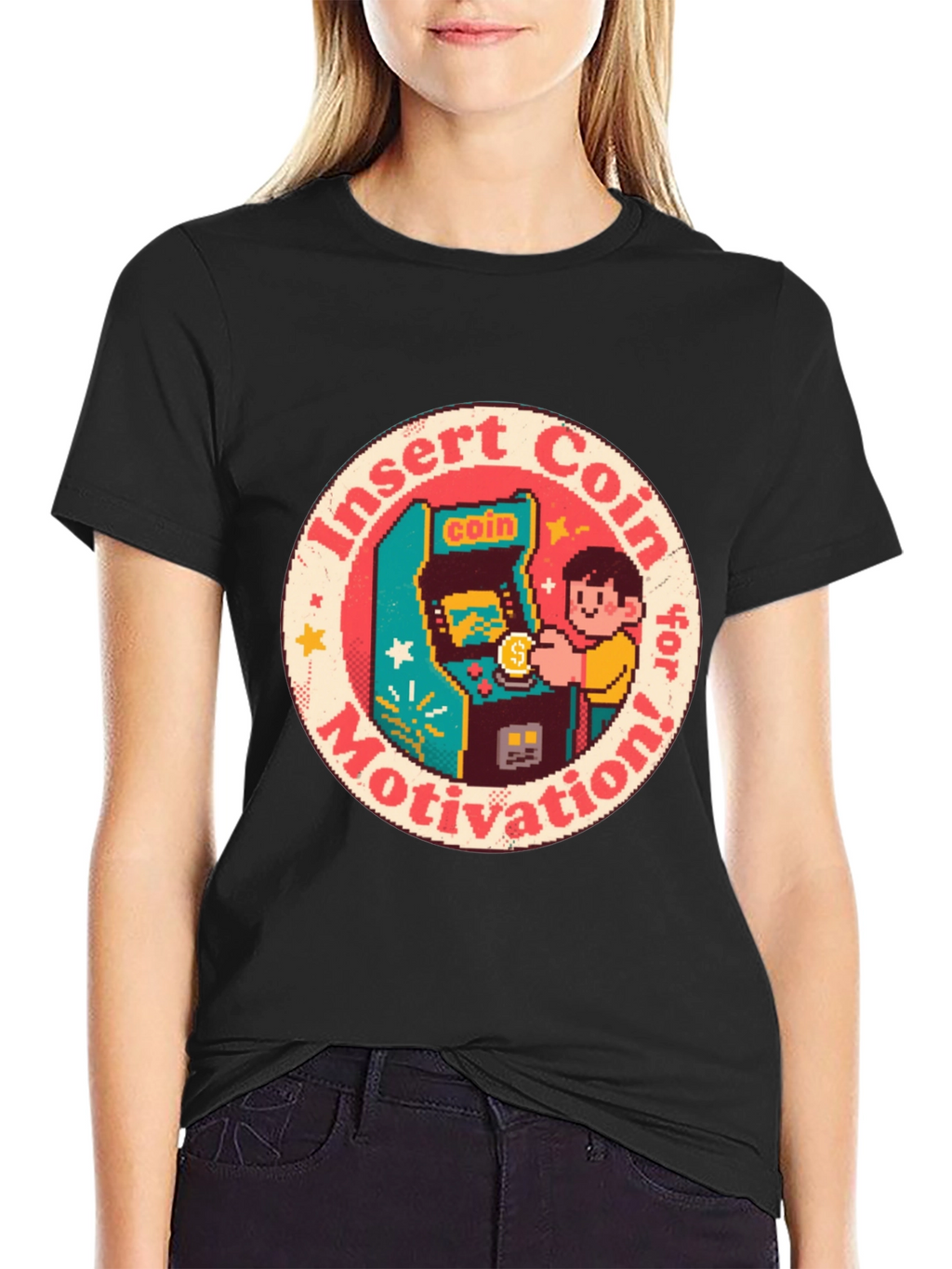 Insert Coin Motivation T-Shirt